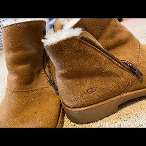 ankle ugg booties chestnut
